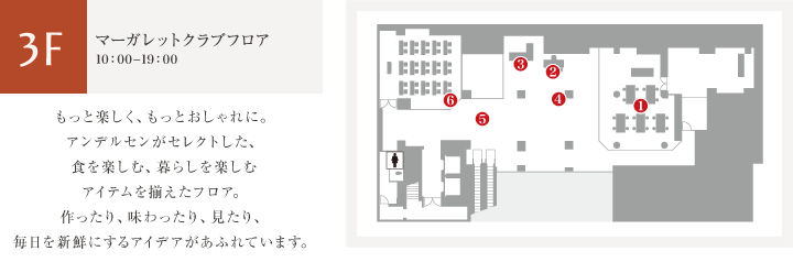 3F マーガレットクラブフロア