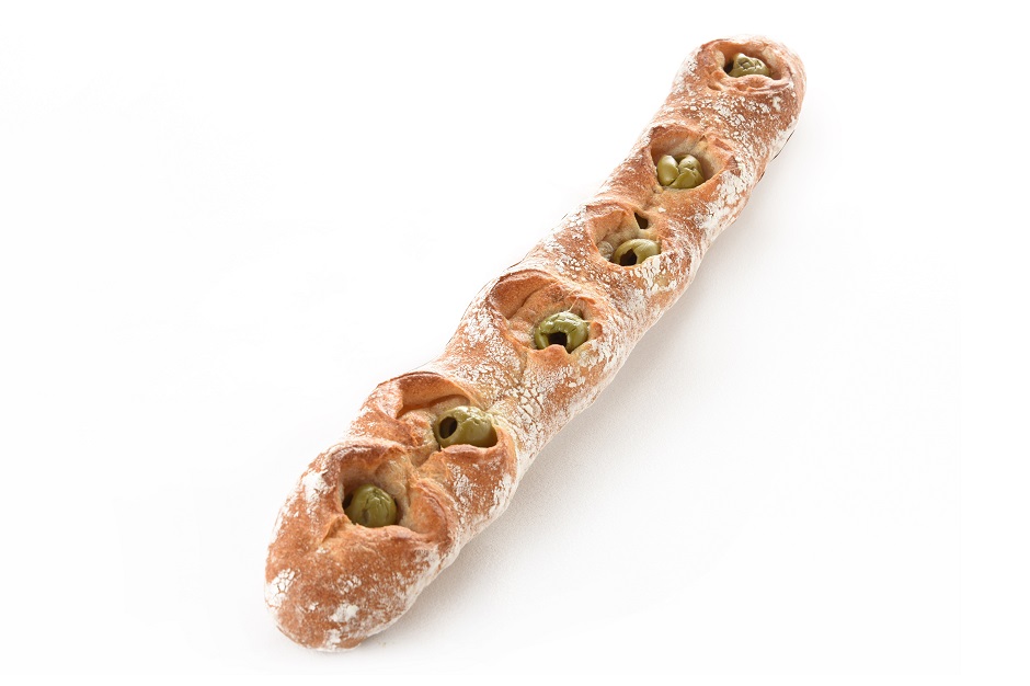 石臼挽き粉バゲット グリーンオリーブ 今月のおすすめ 商品情報 アンデルセン